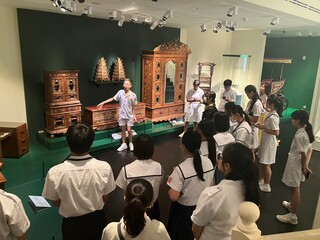 プラナカン博物館見学のようす